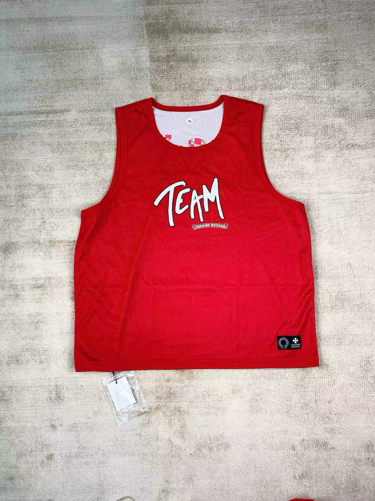 Chrome Hearts 99 Form Matty Boy Mesh Red Jersey (24) - newkick.cc